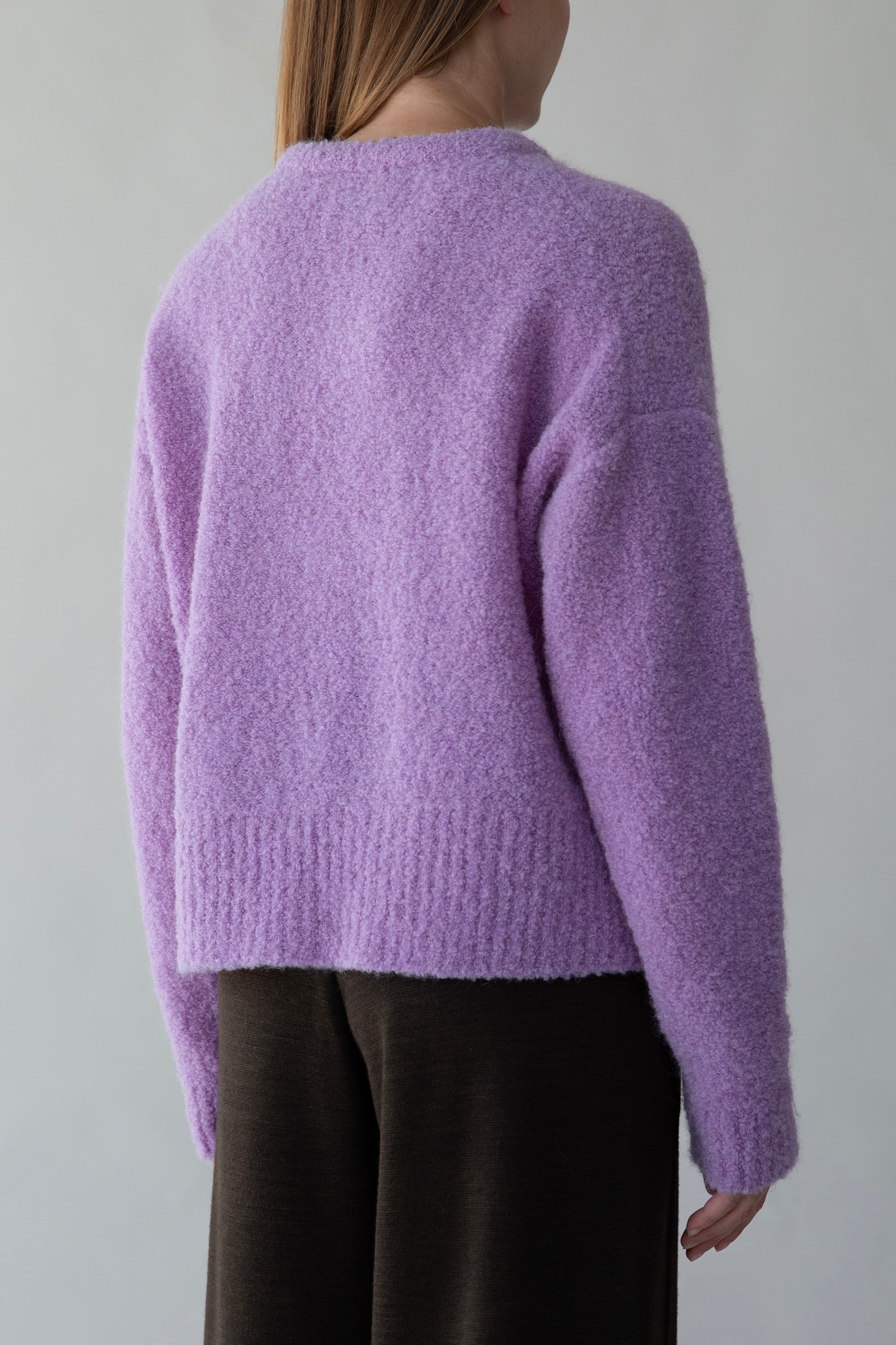 BELLE BOUCLE PULLOVER - IRIS