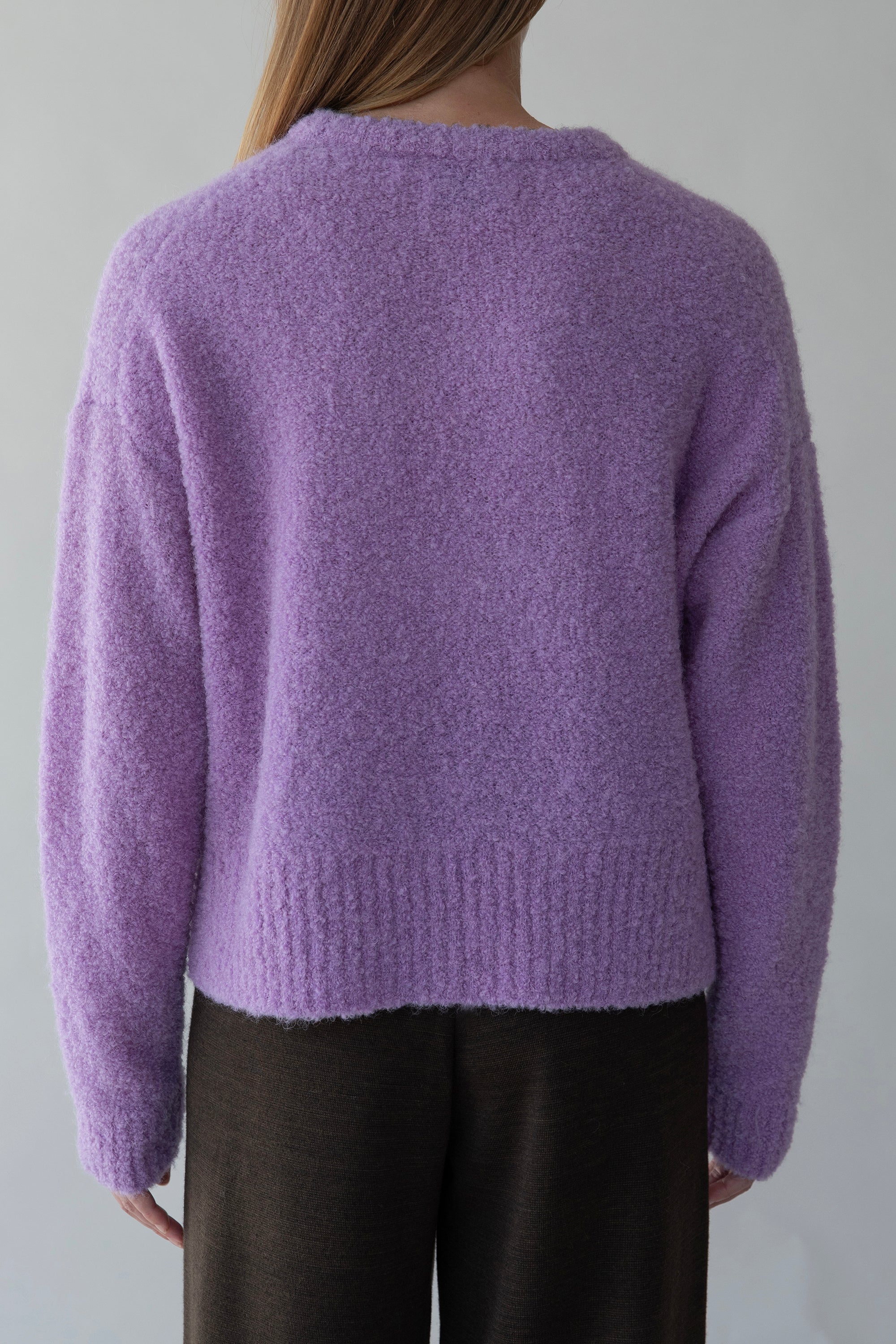 BELLE BOUCLE PULLOVER - IRIS