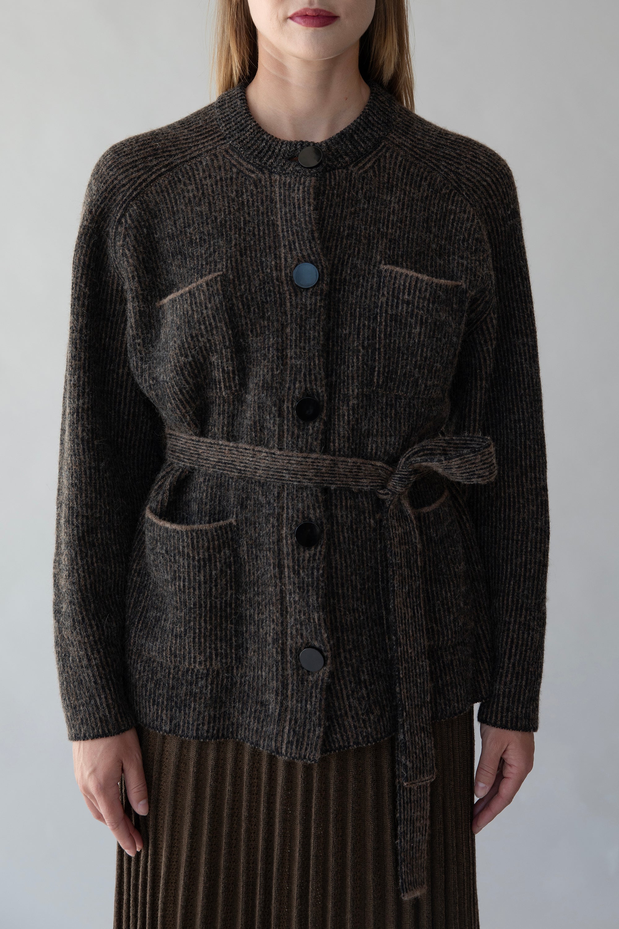 LESSE CARDIGAN - BLACK