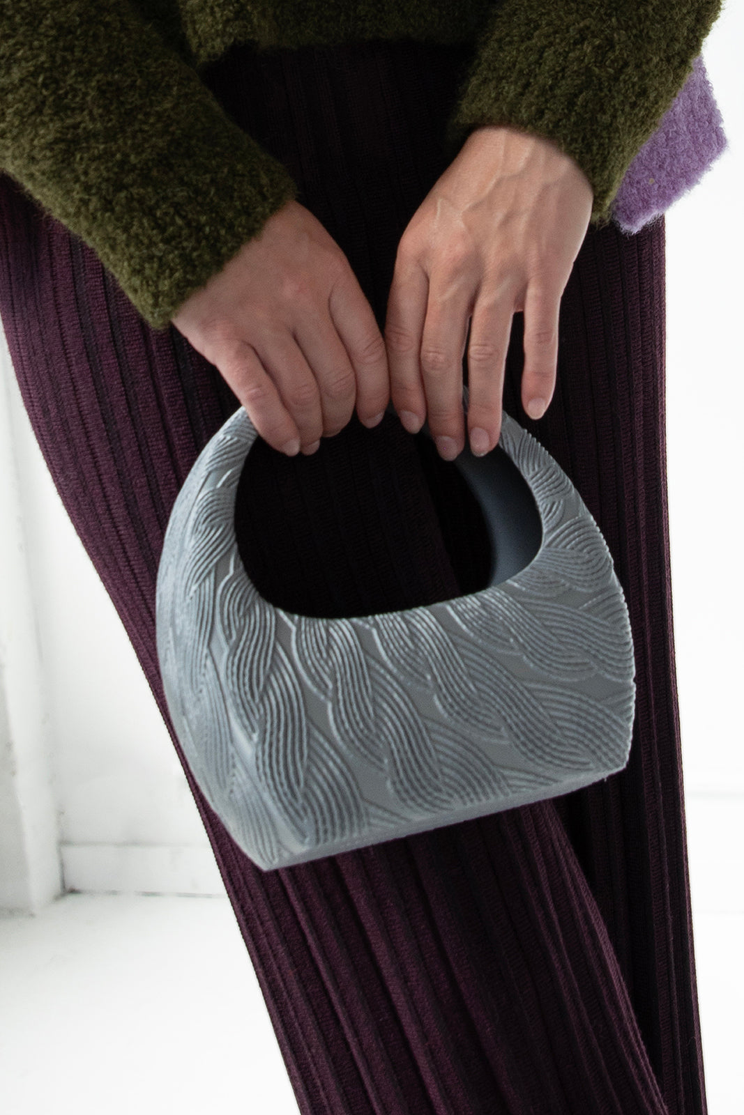 MARION 3D PRINT CABLE HANDBAG