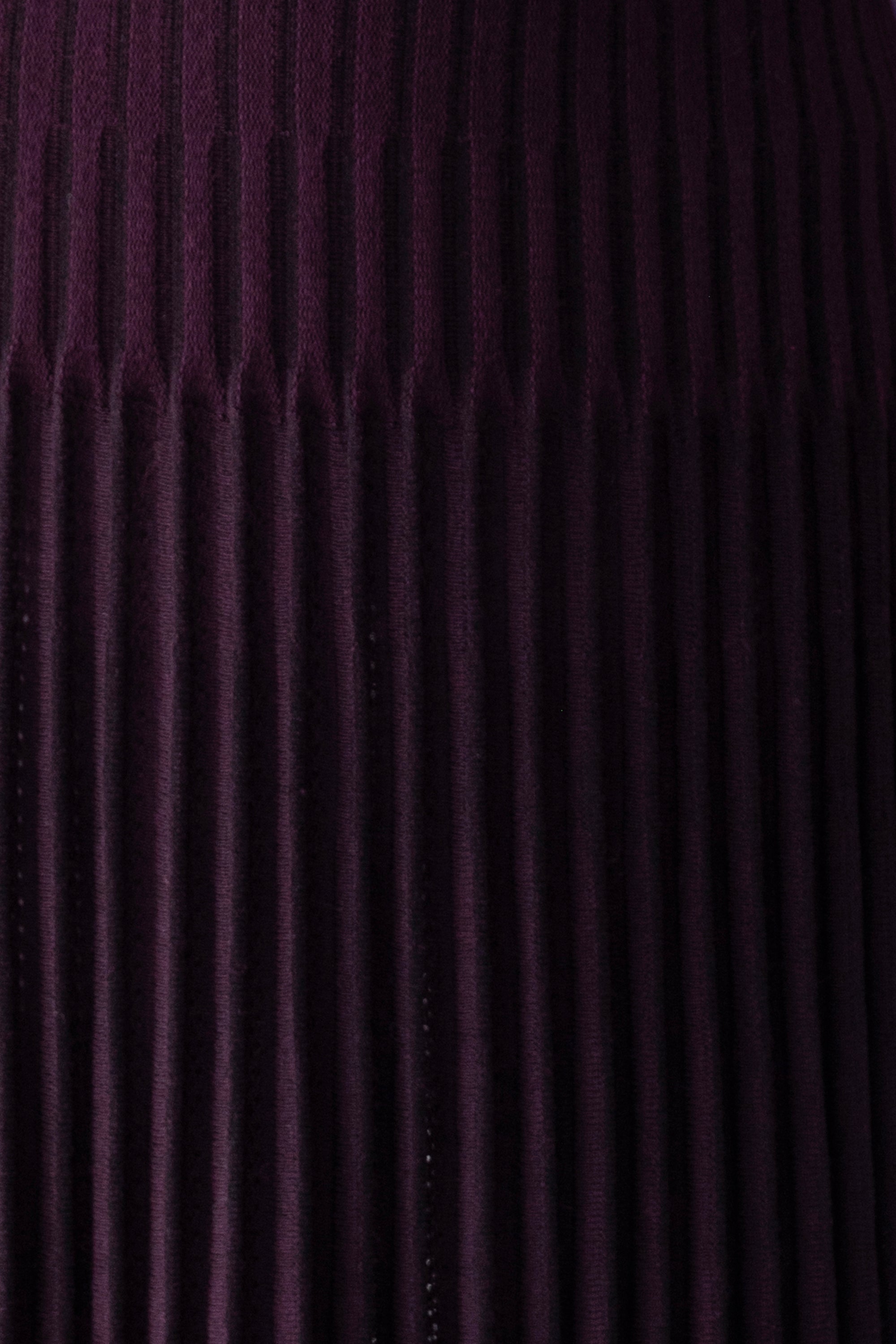 SOLEIL SKIRT - AUBERGINE