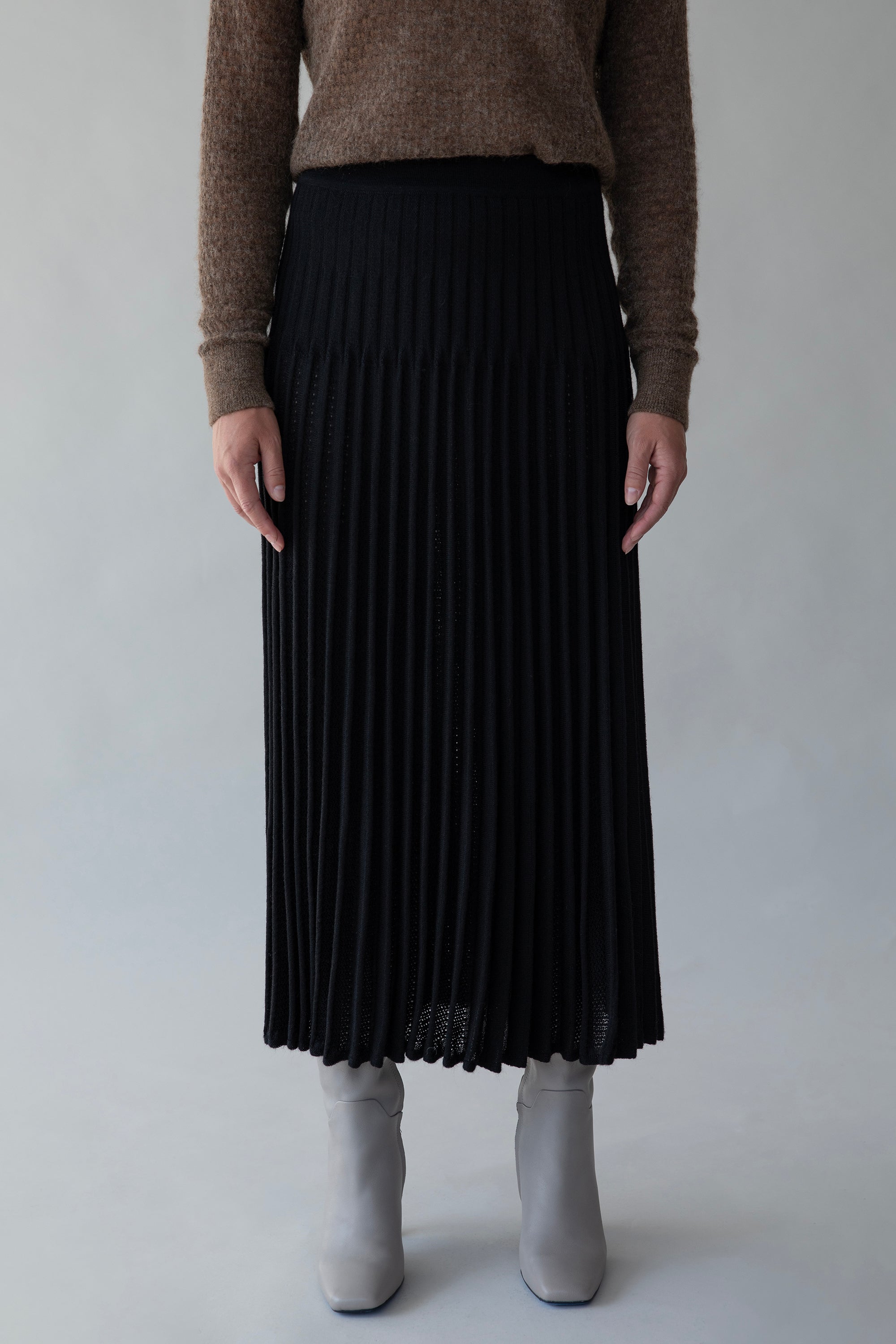 SOLEIL SKIRT - BLACK