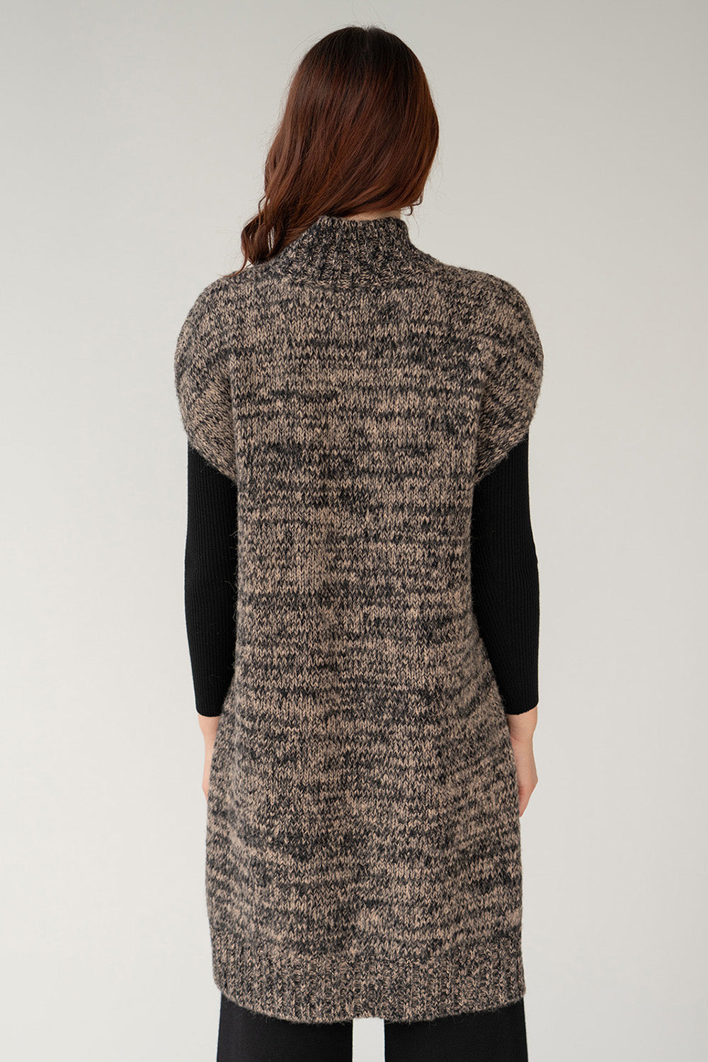 RIKA MOCK NECK TUNIC VEST