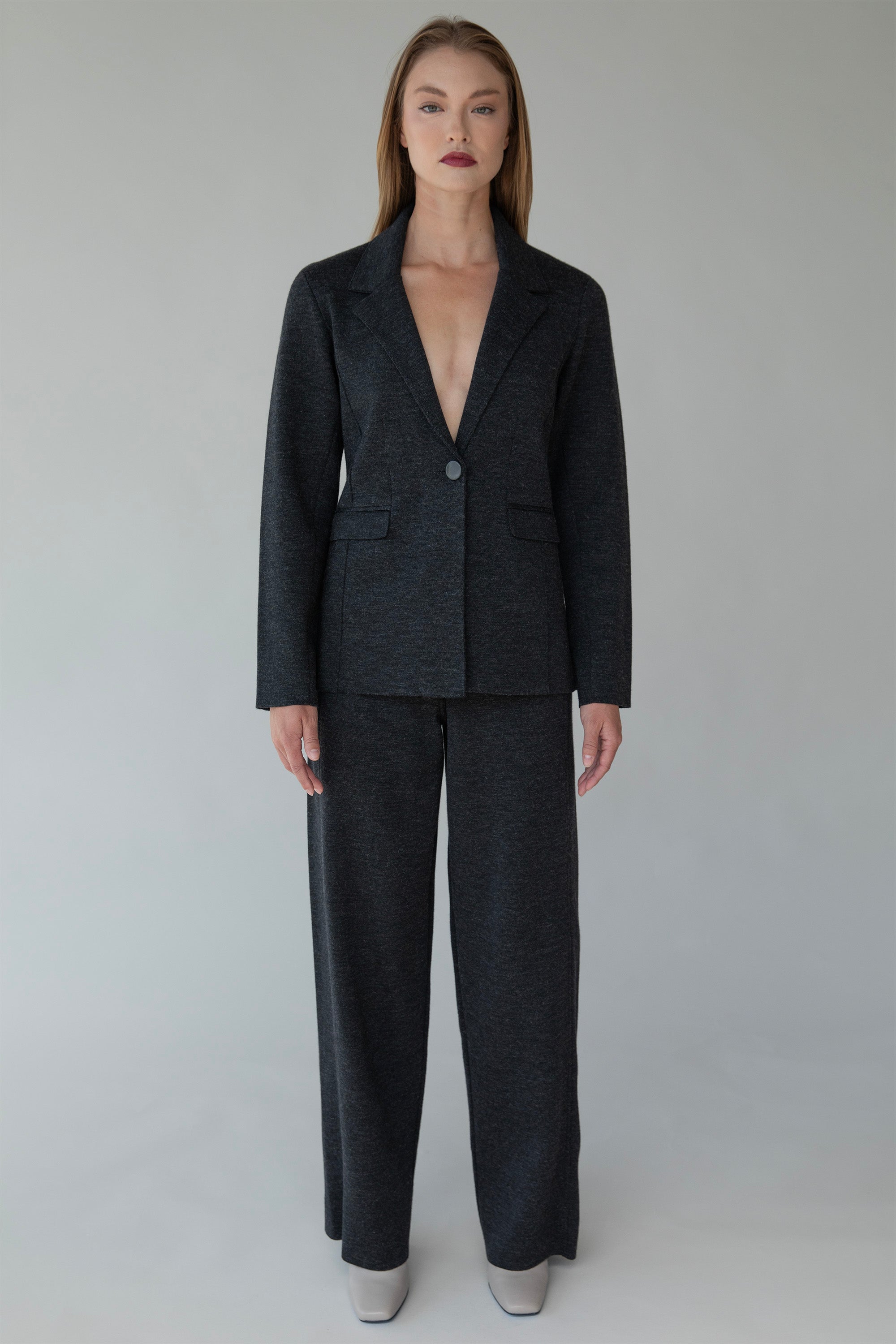 GABI BLAZER - CHARCOAL
