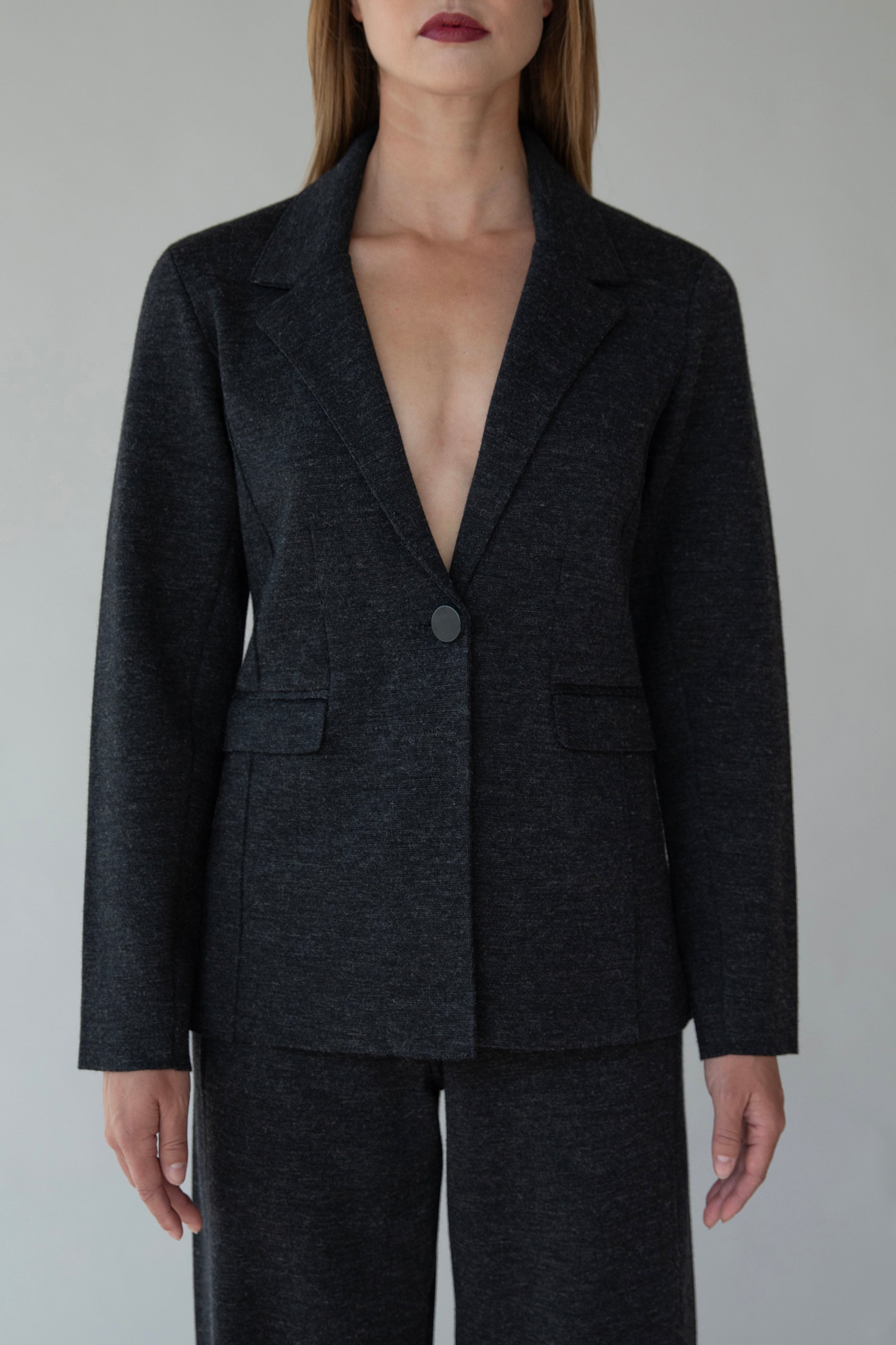GABI BLAZER - CHARCOAL
