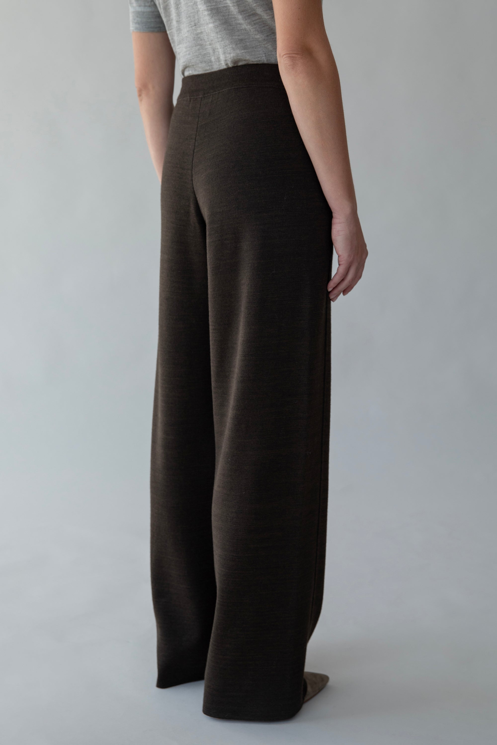 LAURENT TROUSERS - COCOA